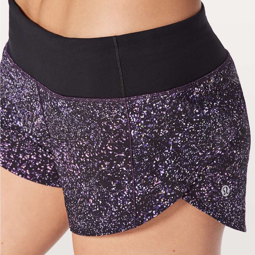 Lululemom speed up shorts! Size 4 regular!